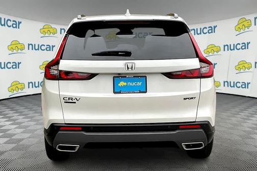 White 2026 Honda CR-V Hybrid Sport-L