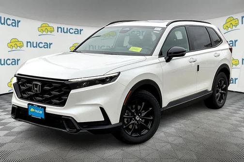 White 2026 Honda CR-V Hybrid Sport-L