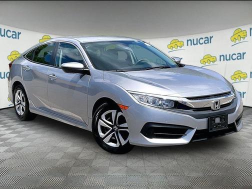 Silver 2018 Honda Civic LX