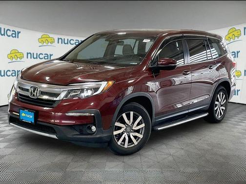 Red 2020 Honda Pilot EX-L