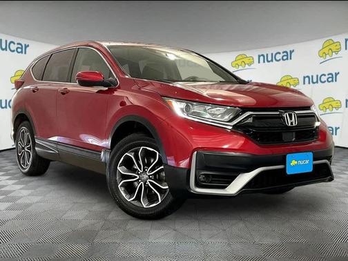 Red 2021 Honda CR-V EX-L