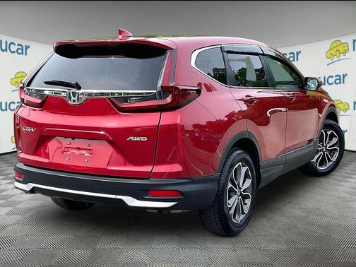 Red 2021 Honda CR-V EX-L