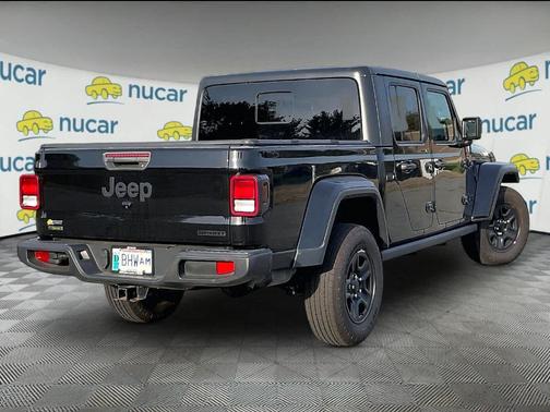 Black 2021 Jeep Gladiator Sport