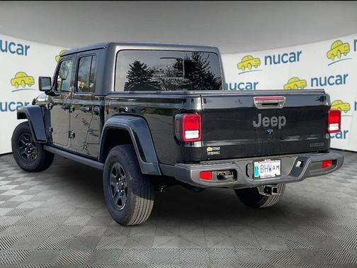 Black 2021 Jeep Gladiator Sport