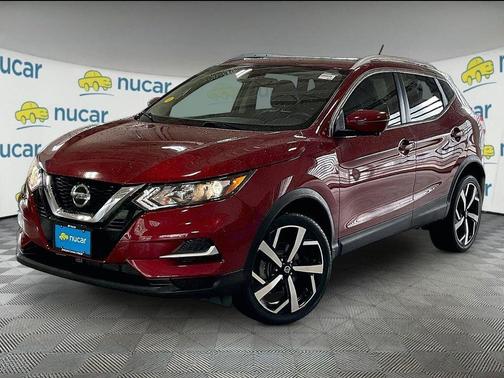 Scarlet Ember 2020 Nissan Rogue Sport SL