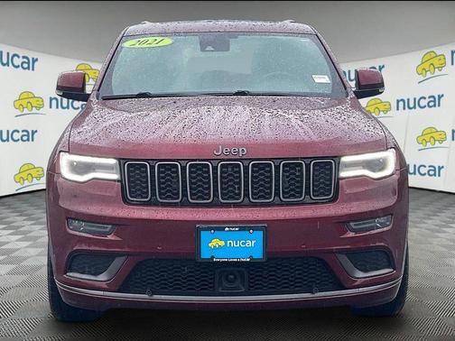 Red 2021 Jeep Grand Cherokee High Altitude