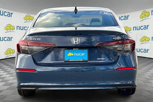 Blue 2026 Honda Civic Hybrid Sport