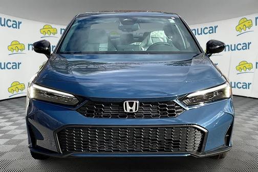 Blue 2026 Honda Civic Hybrid Sport