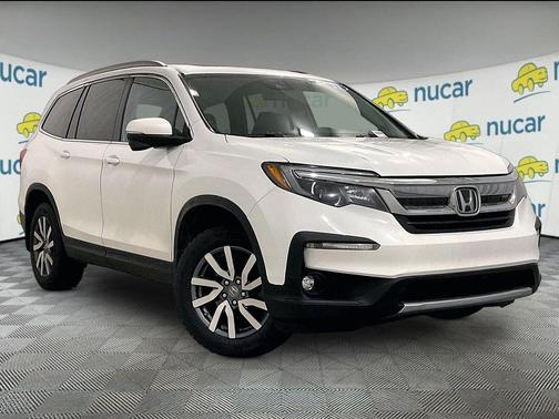 White 2021 Honda Pilot Black Edition