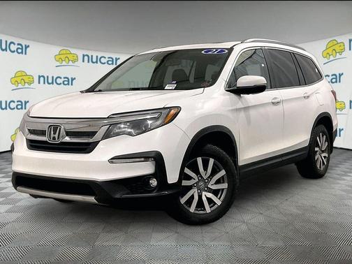 White 2021 Honda Pilot Black Edition