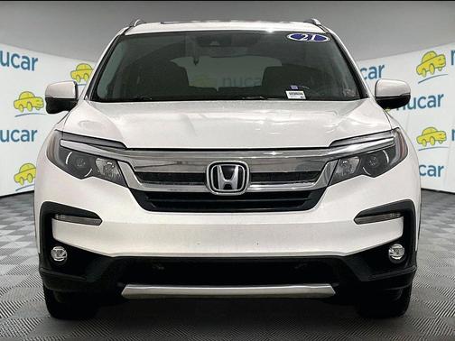 White 2021 Honda Pilot Black Edition