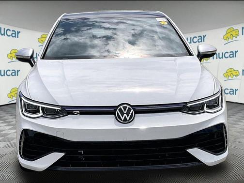 Pure White 2022 Volkswagen Golf R 2.0T