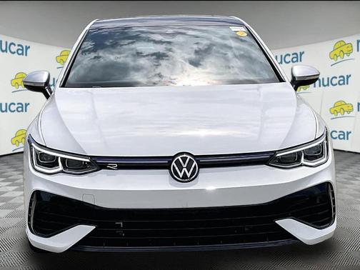 Pure White 2022 Volkswagen Golf R 2.0T
