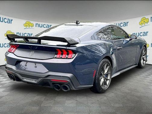 Blue 2025 Ford Mustang Dark Horse