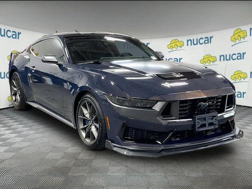 Blue 2025 Ford Mustang Dark Horse