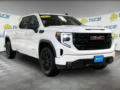 White 2023 GMC Sierra 1500 Elevation