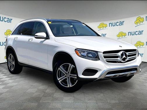 White 2019 Mercedes-Benz GLC 300 Base 4MATIC