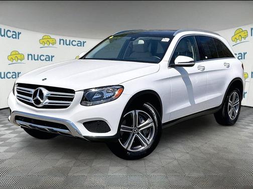 White 2019 Mercedes-Benz GLC 300 Base 4MATIC