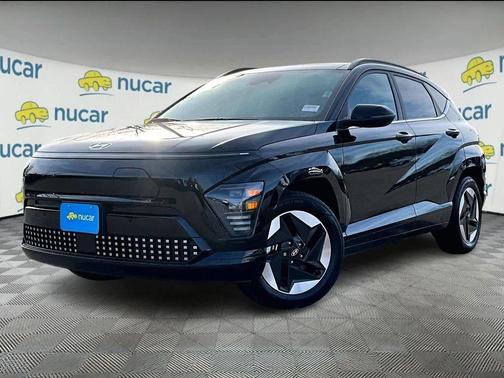 Black 2024 Hyundai KONA EV Limited