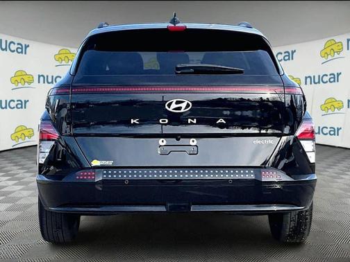 Black 2024 Hyundai KONA EV Limited