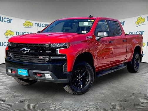 Red 2021 Chevrolet Silverado 1500 LT Trail Boss