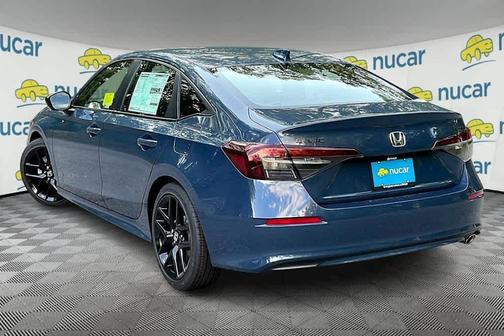 Blue 2026 Honda Civic Sport