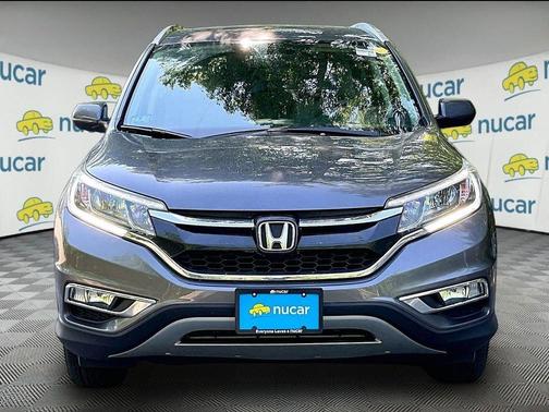 Gray 2015 Honda CR-V EX-L