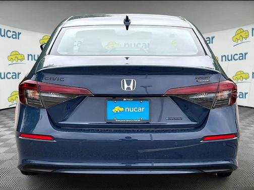 Blue 2026 Honda Civic Hybrid Sport Touring