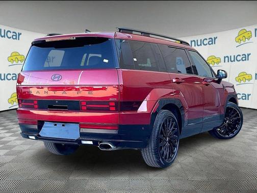 Red 2024 Hyundai SANTA FE Calligraphy