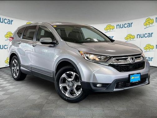 Silver 2017 Honda CR-V EX