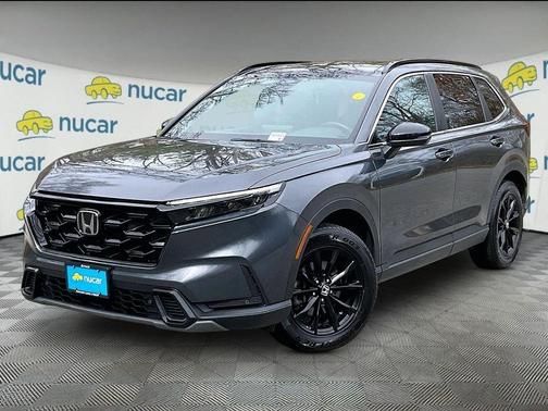 Gray 2024 Honda CR-V Hybrid Sport-L