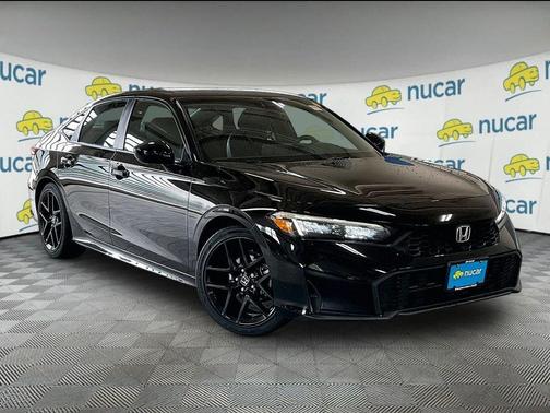 Black 2025 Honda Civic Sport