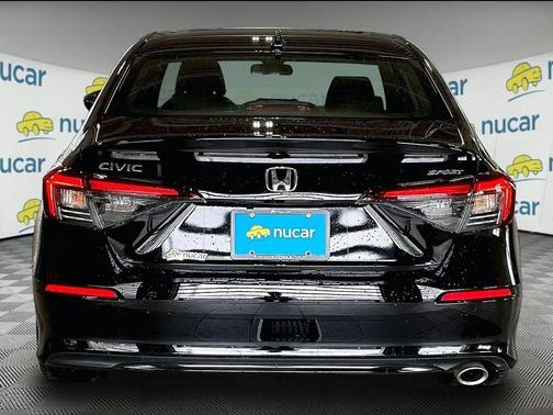Black 2025 Honda Civic Sport