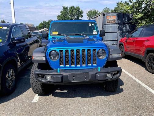 Blue 2023 Jeep Wrangler 4xe Rubicon