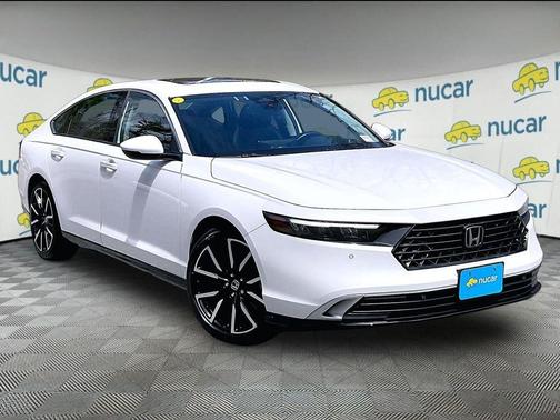 White 2025 Honda Accord Hybrid Touring