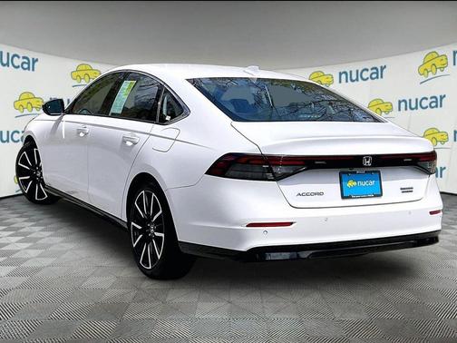 White 2025 Honda Accord Hybrid Touring