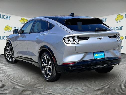 Silver 2021 Ford Mustang Mach-E Premium