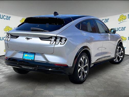 Silver 2021 Ford Mustang Mach-E Premium