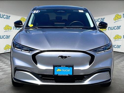 Silver 2021 Ford Mustang Mach-E Premium