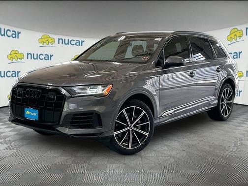 Samurai Gray Metallic 2021 Audi Q7 55 Premium Plus