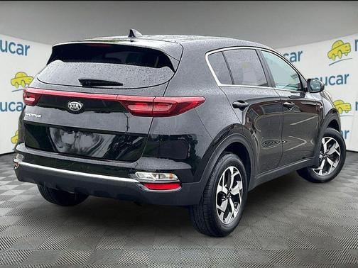 Red 2020 Kia Sportage LX