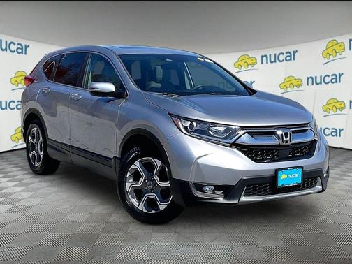 Silver 2017 Honda CR-V EX