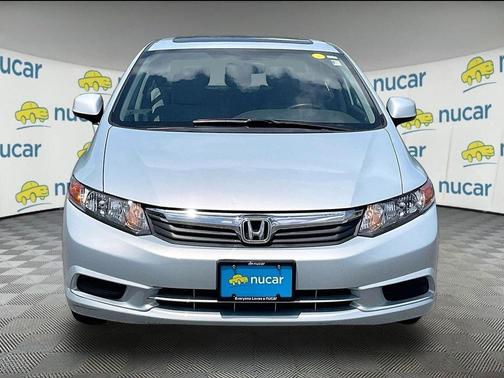 Blue 2012 Honda Civic EX-L