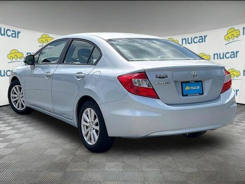 Blue 2012 Honda Civic EX-L