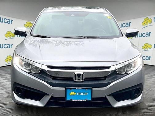 Silver 2017 Honda Civic EX