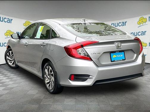 Silver 2017 Honda Civic EX
