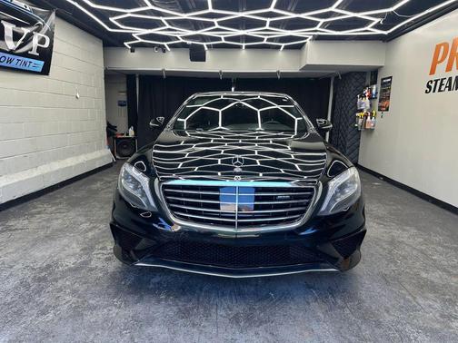 Black 2015 Mercedes-Benz S-Class 4MATIC