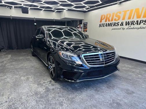 Black 2015 Mercedes-Benz S-Class 4MATIC