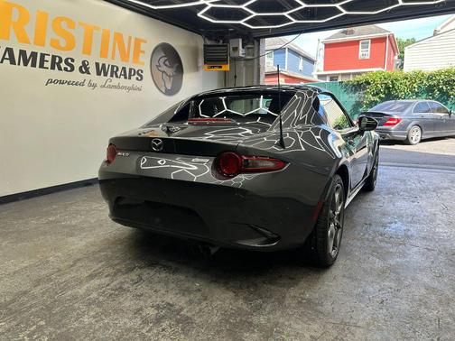 Gray 2017 Mazda MX-5 Miata RF Grand Touring