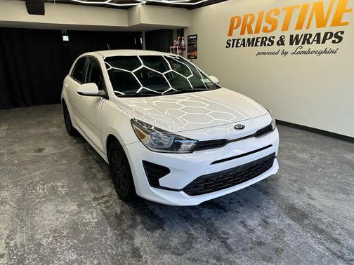Clear White 2021 Kia Rio S
